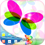 Butterfly Zipper Lock Apk