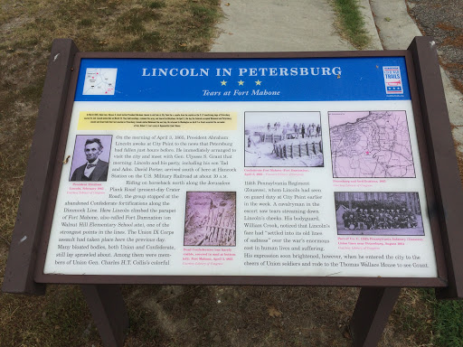 Lincoln In Petersburg