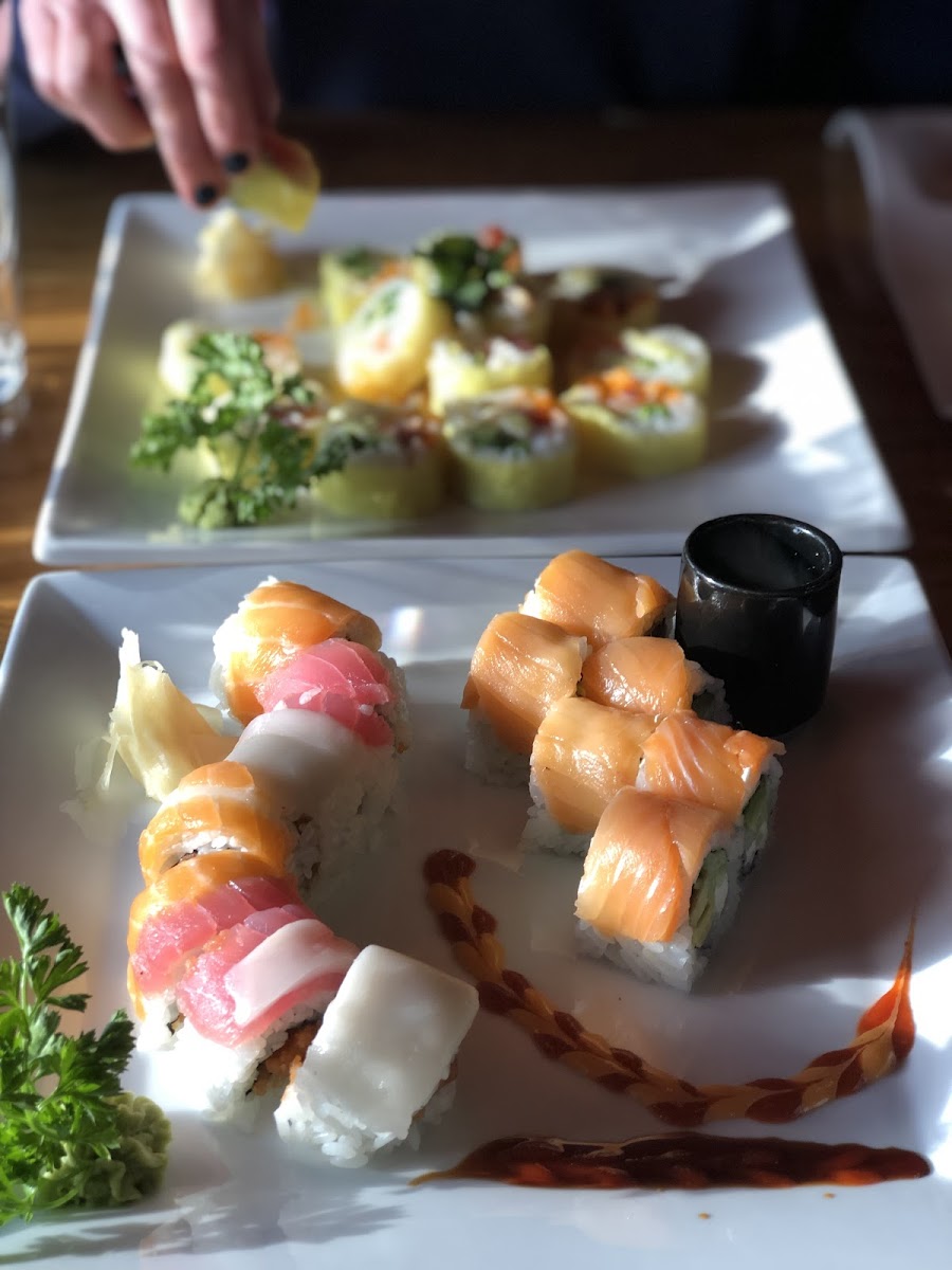 Gluten-Free Sushi at Swordfish