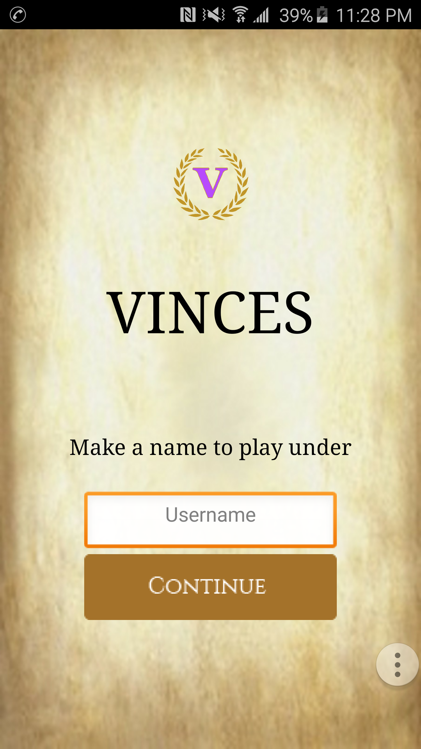 Android application Vinces Latin Certamen Game screenshort