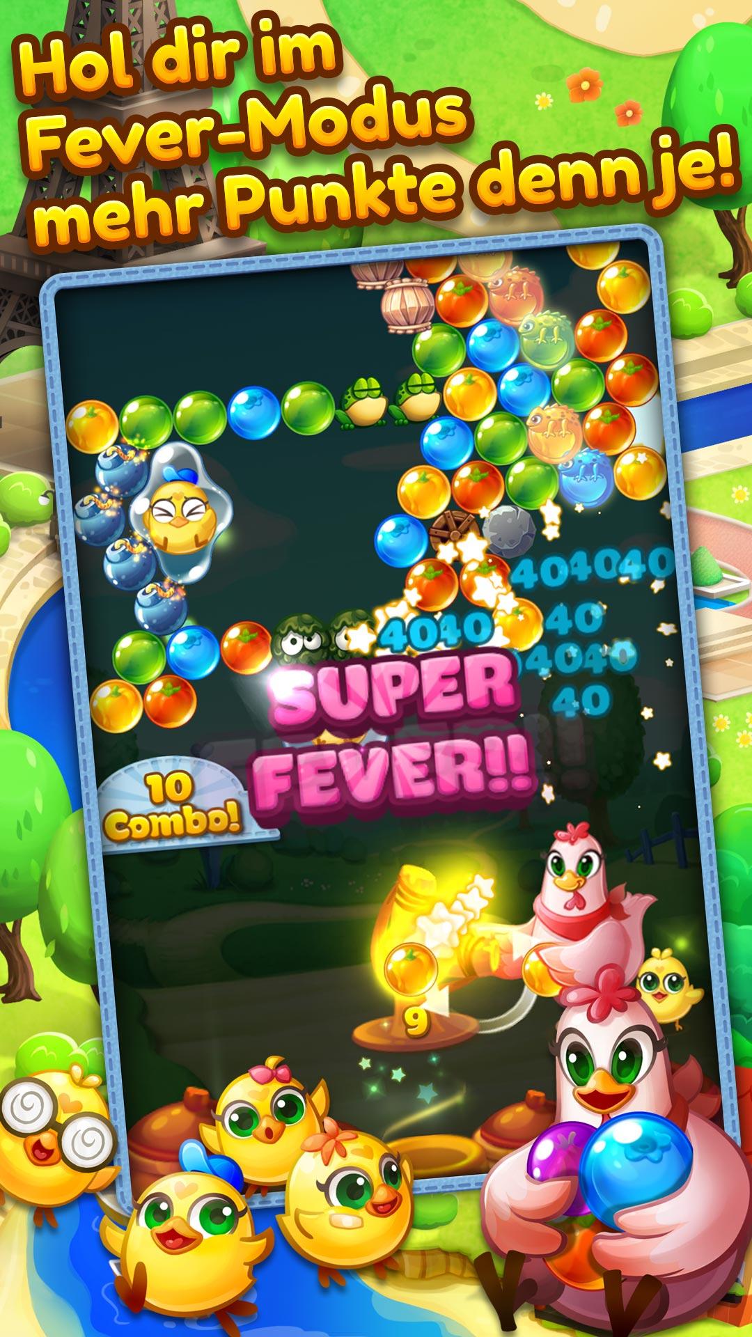 Android application Bubble CoCo : Bubble Shooter screenshort