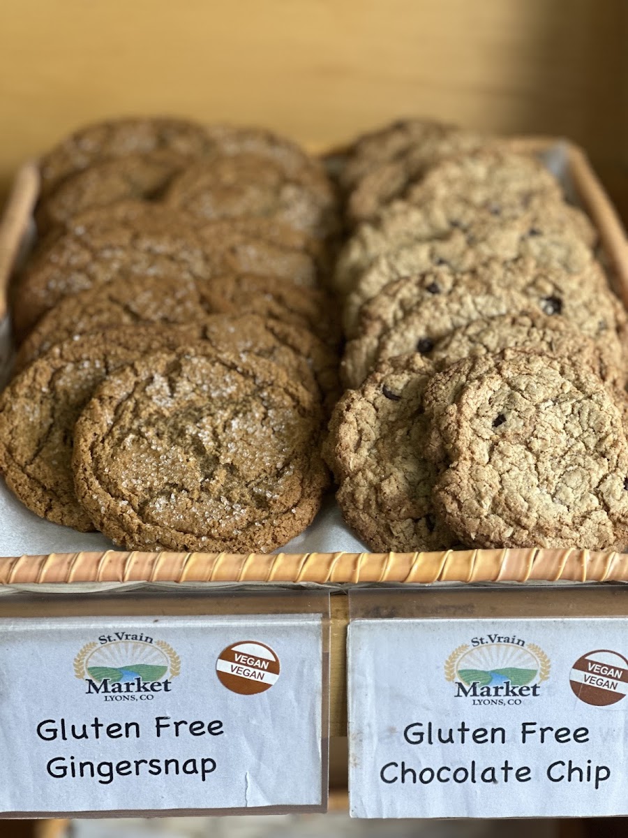 Delicious GF/DF cookies made fresh daily