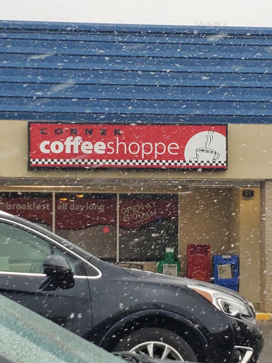 Gluten-Free at The Corner Coffee Shoppe