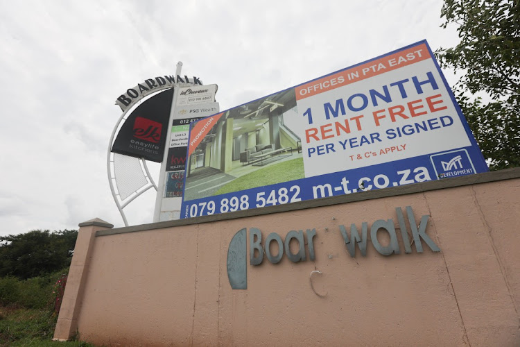 Boardwalk Office Park in Pretoria, where the SANDF's legal service rents offices.