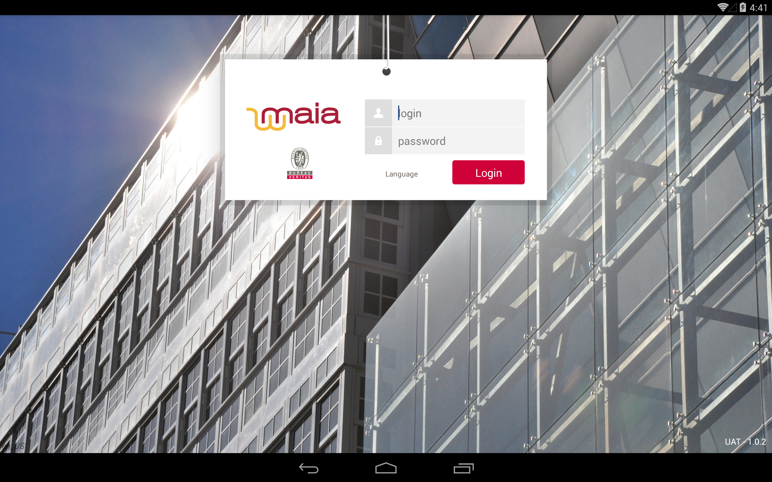 Android application Maia screenshort