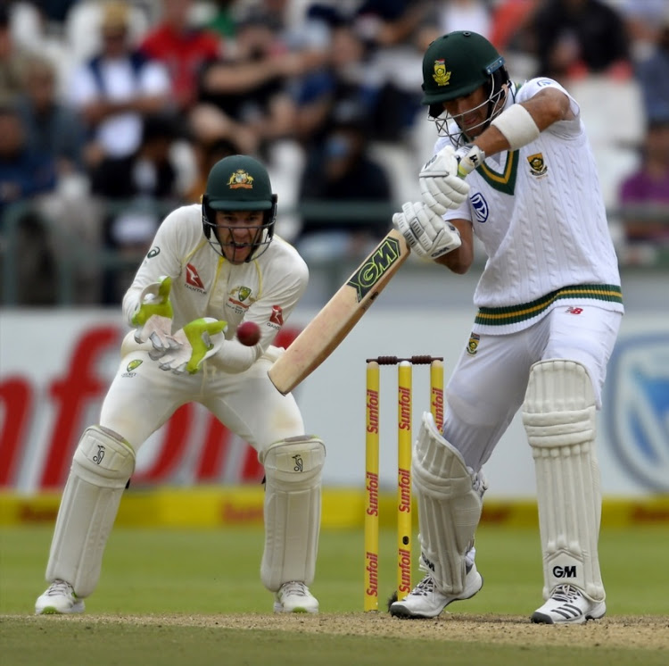 Aiden Markram of South Africa during day 3 of the 3rd Sunfoil Test match between South Africa and Australia at PPC Newlands on March 24, 2018 in Cape Town, South Africa.
