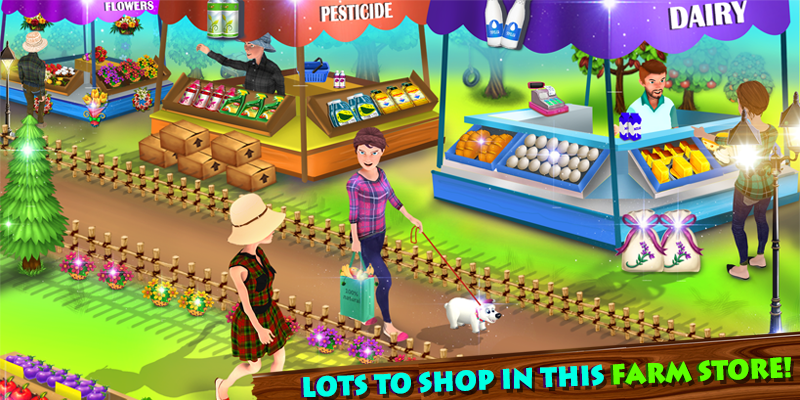 Android application Farm Cashier Store Manager - Kids Game screenshort