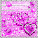 ダウンロード Lavender Diamond Rose Keyboard Theme をインストールする 最新 APK ダウンローダ