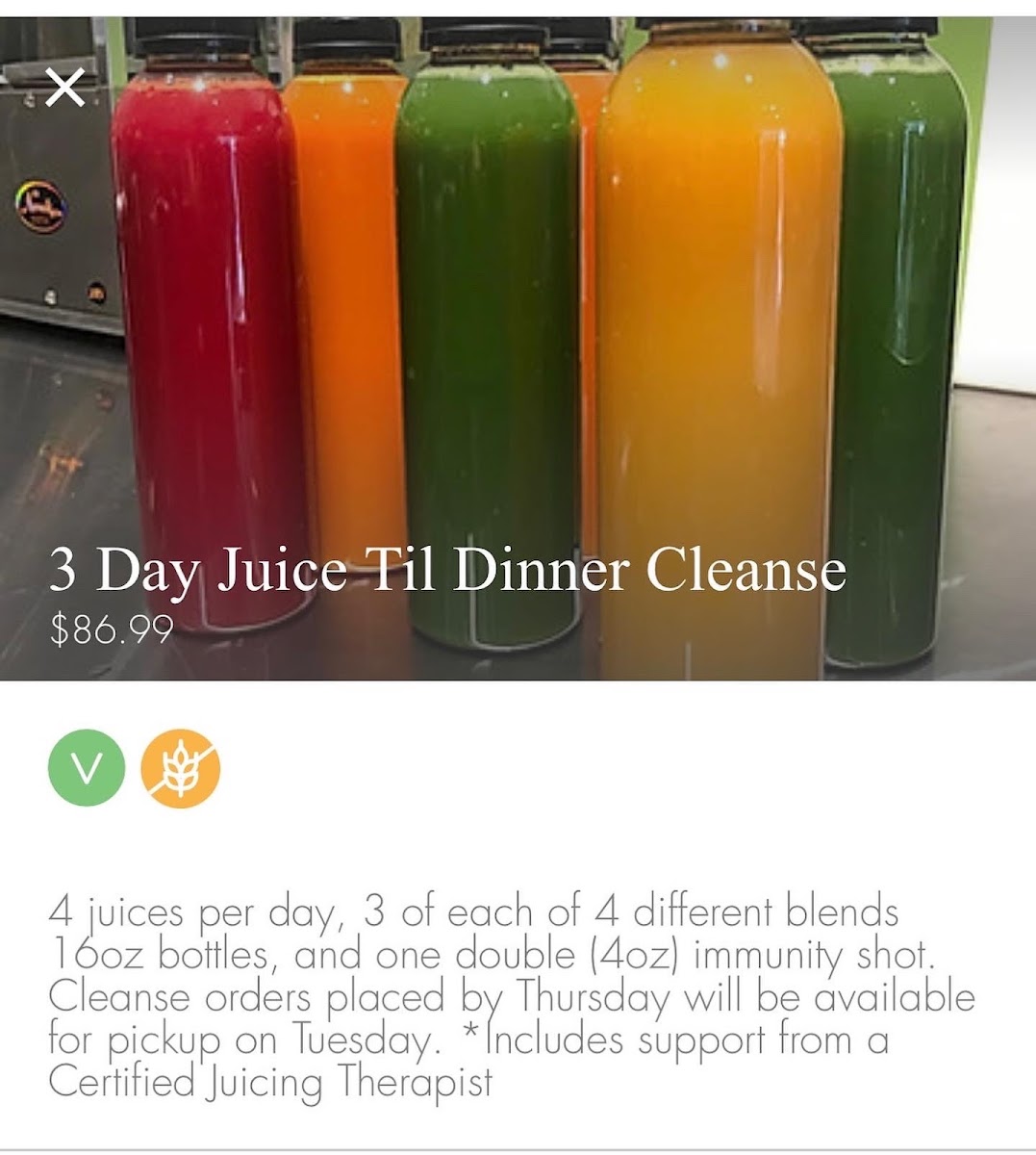 Cold-Presed Juice & Juice Cleanses!