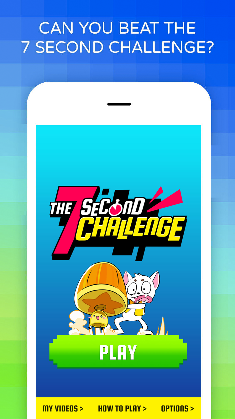 Android application The 7 Second Challenge screenshort