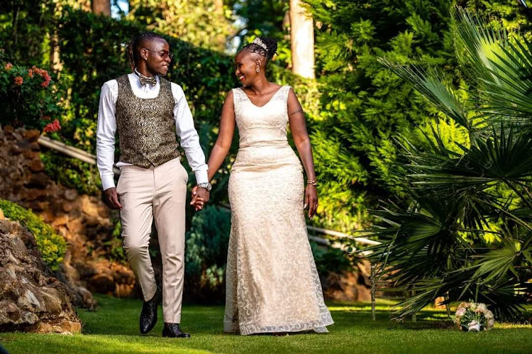Guardian Angel and Esther Musila's private wedding