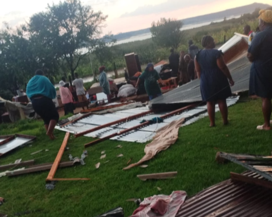 Multiple shacks and houses were destroyed and trees were uprooted in a storm that ripped through parts of Tshwane on Tuesday.