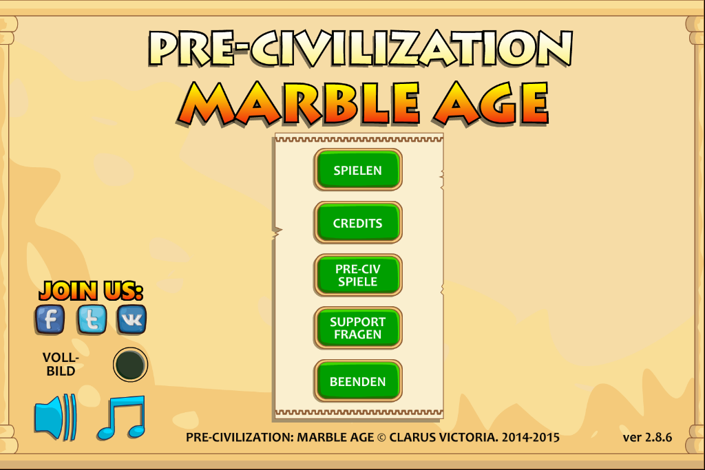 Android application Pre-Civilization Marble Age screenshort