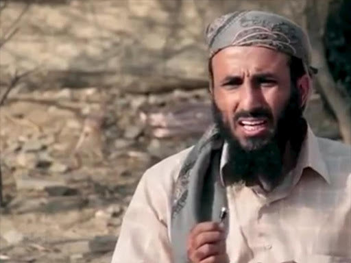 Yemeni Al Qaeda chief Nasser al-Wuhayshi speaks at an unknown location in this still image taken from video obtained by Reuters TV. Al Qaeda in Yemen said al-Wuhayshi, was killed in a US bombing in a major blow against the global militant group's strongest branch. On Friday June 2 2016, air strikes killed 15 more militants. Photo/REUTERS