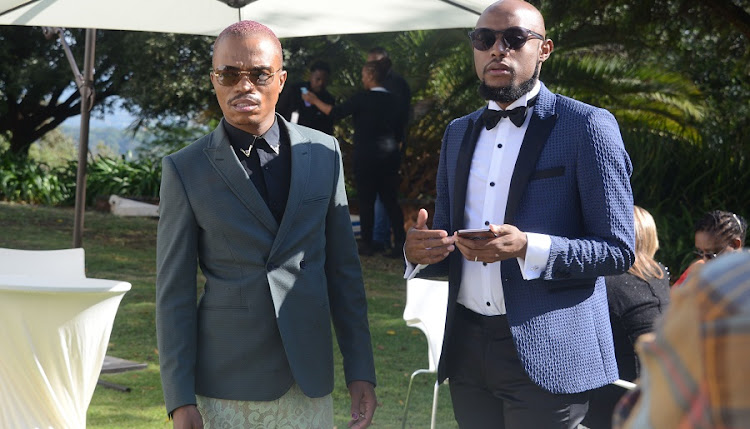 Somizi and Mohale celebrated their first V-Day as a married couple.