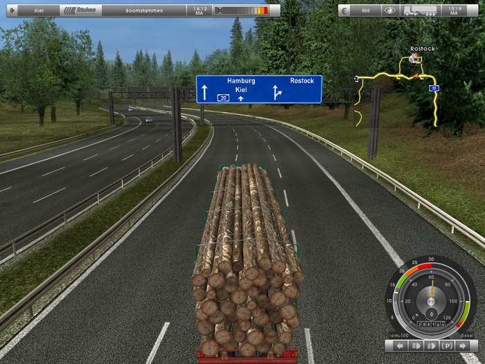 Android application Truck Sim 2016 screenshort