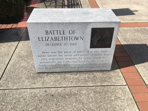 BATTLE OF ELIZABETHTOWN December 27, 1862 “here was the place of battle.  You who have never known the scour and pierce of battle may only remember moments by name places by monuments, but I who...