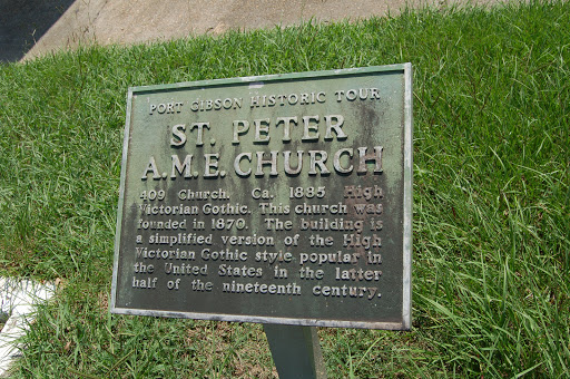 409 Church. Ca. 1885 High Victorian Gothic. This church was founded in 1870. The building is a simplified version of the High Victorian Gothic style popular in the United States in the latter half...