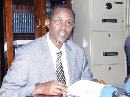 NEW LEASE OF LIFE: EACC Secretary and CEO Halakhe Waqo. ‘Where did the EACC and DCI suddenly get all the personnel, equipment and complete element-of-surprise tactics and strategies?’