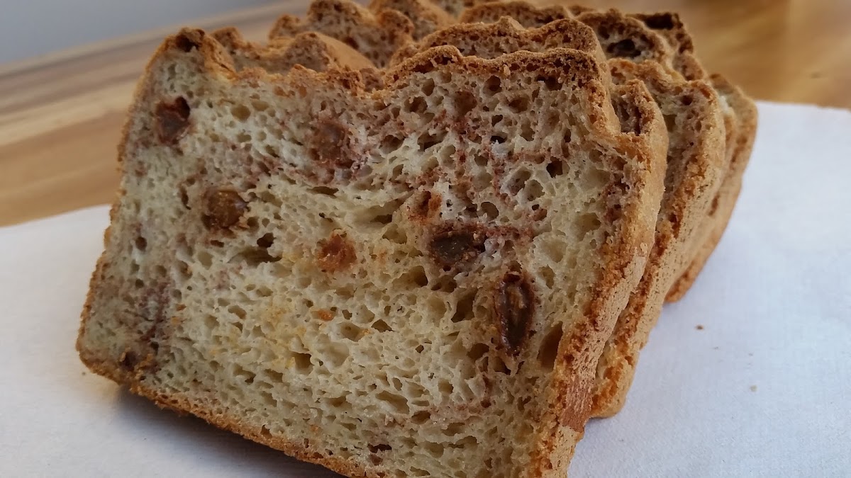 mmmm cinnamon-raisin bread!