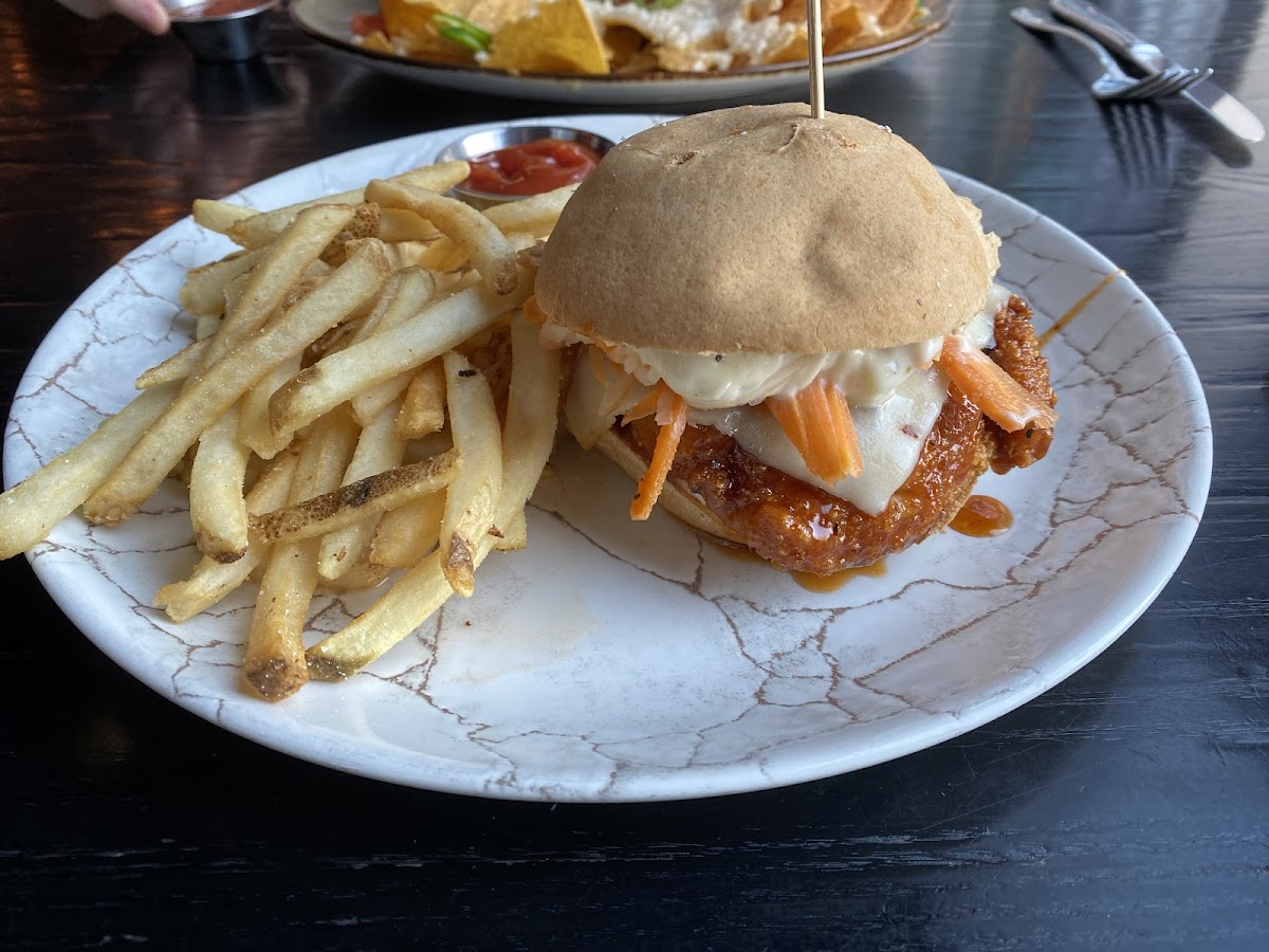 Nashville Hot Chicken with house fries