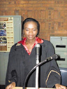 DEDICATED: Treasure Tandi loves her job in the courts.