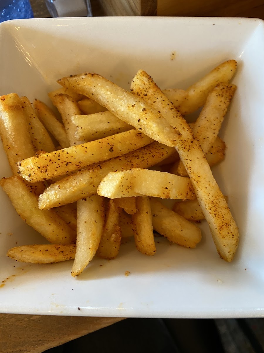 Dedicated fryer for fries