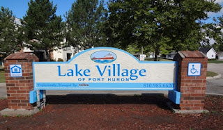 Lake Village Property Sign
