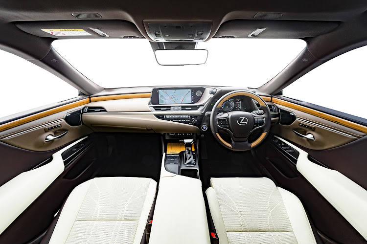 Lexus ES 300h interior.