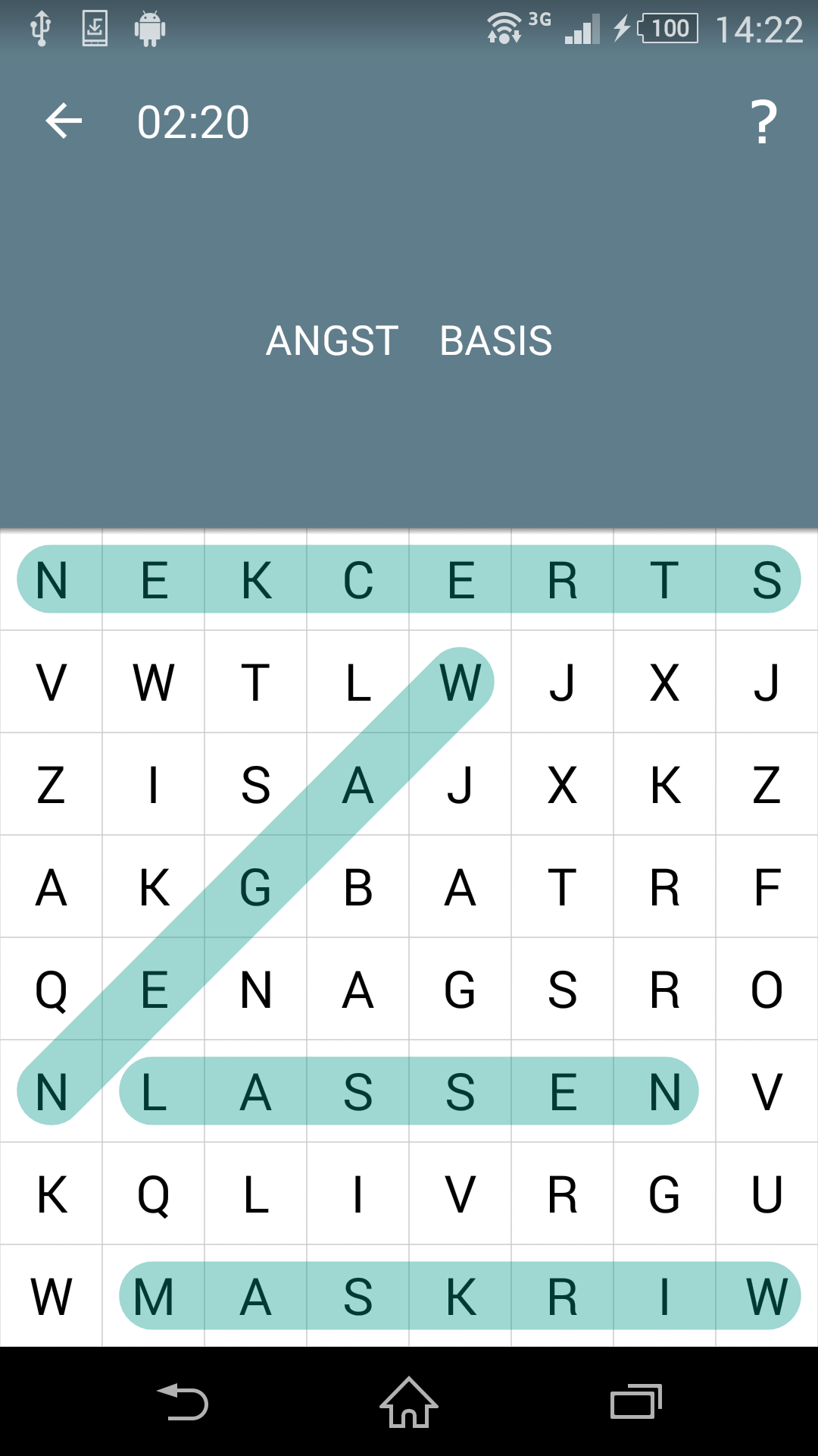Android application Word Search - Classic Puzzle Game screenshort