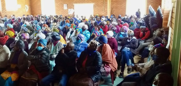 Villagers meet after three suspected criminals were killed by vigilantes in the Eastern Cape town of Cacadu.