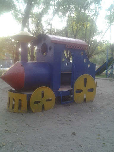 Детский паровоз