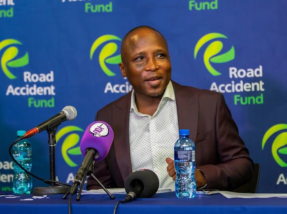 Road Accident Fund CEO Collins Letsoalo launches the Drive Your Claim Forward campaign to speed up outstanding claims.
