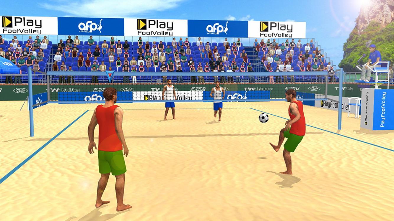 Android application Play Footvolley Official Game screenshort