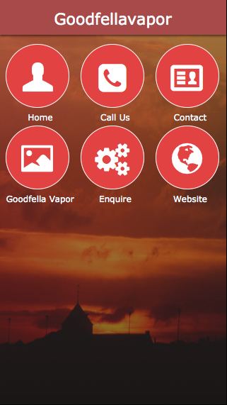 Android application Goodfella Vapor screenshort