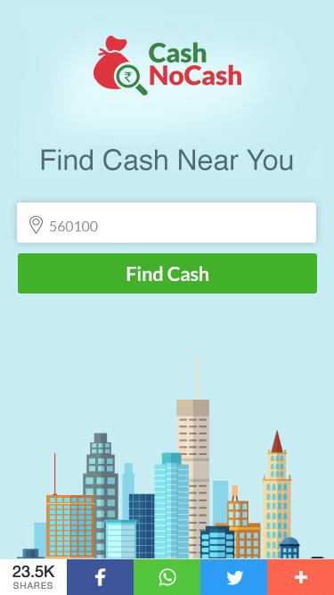Android application CashNoCash - ATM Finder app screenshort