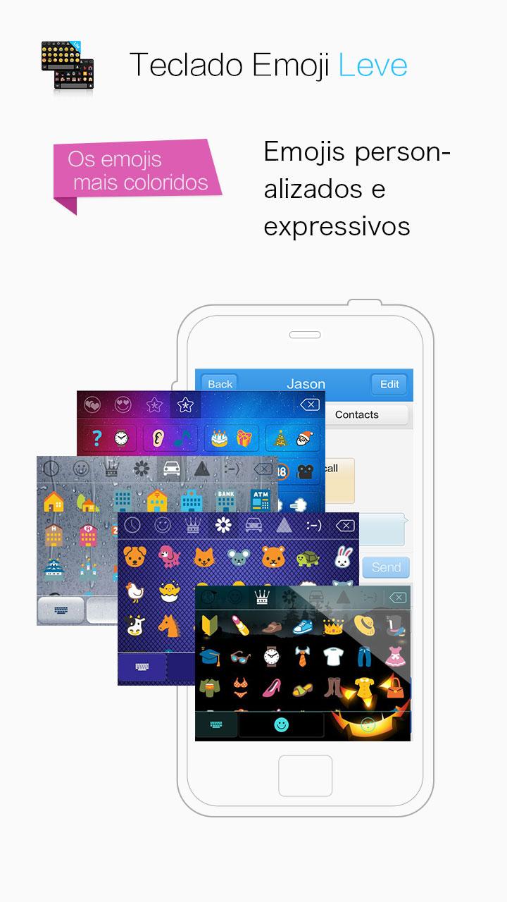 Android application Emoji Keyboard Lite Kika Free screenshort