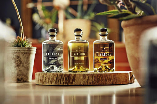 The La Leona range includes three flavours: Blancho is the most raw tasting, Reposado is aged for three to six months, and raw honey is added to the Honey Reposado.