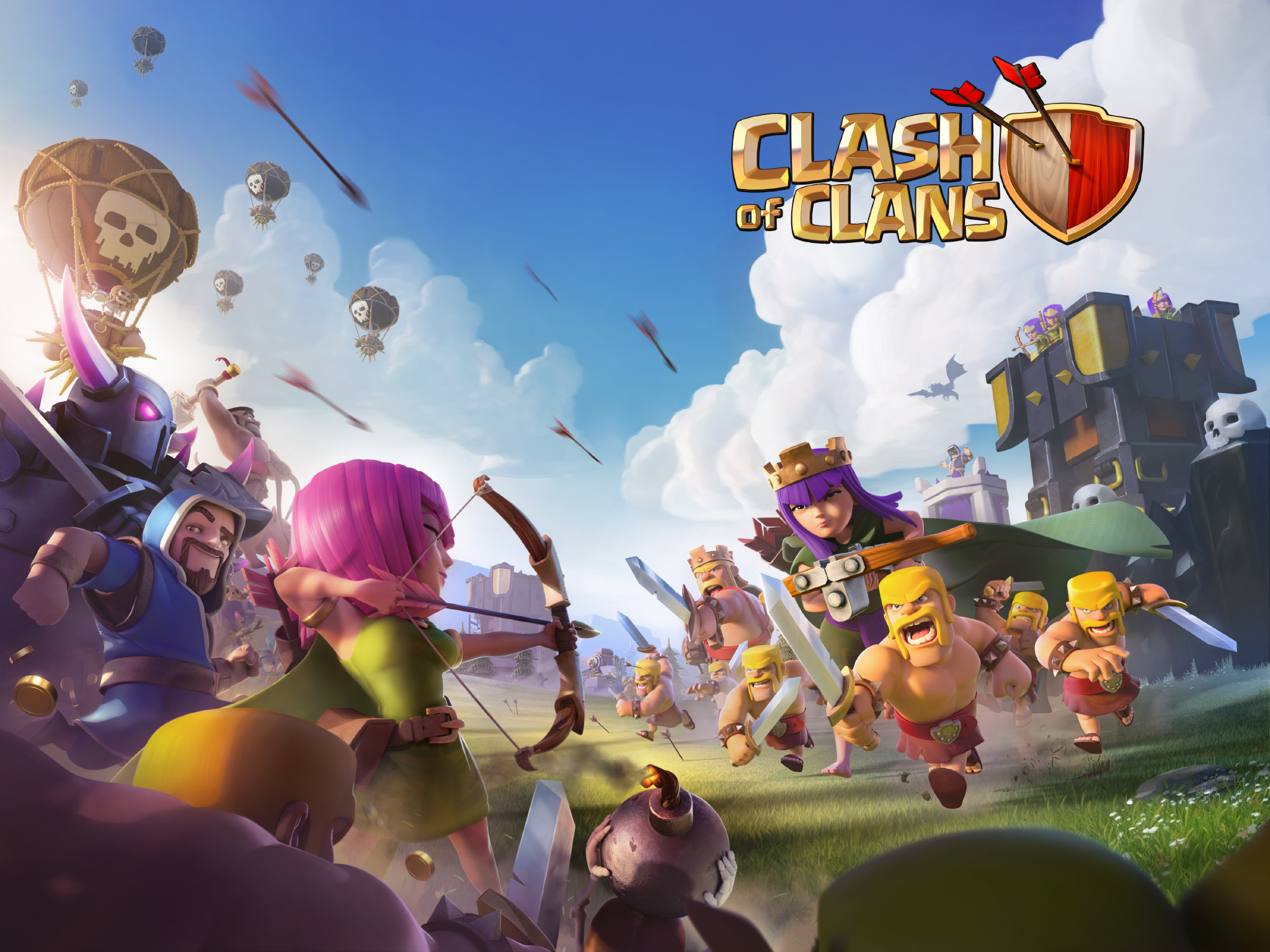 Android application Clash of Clans screenshort