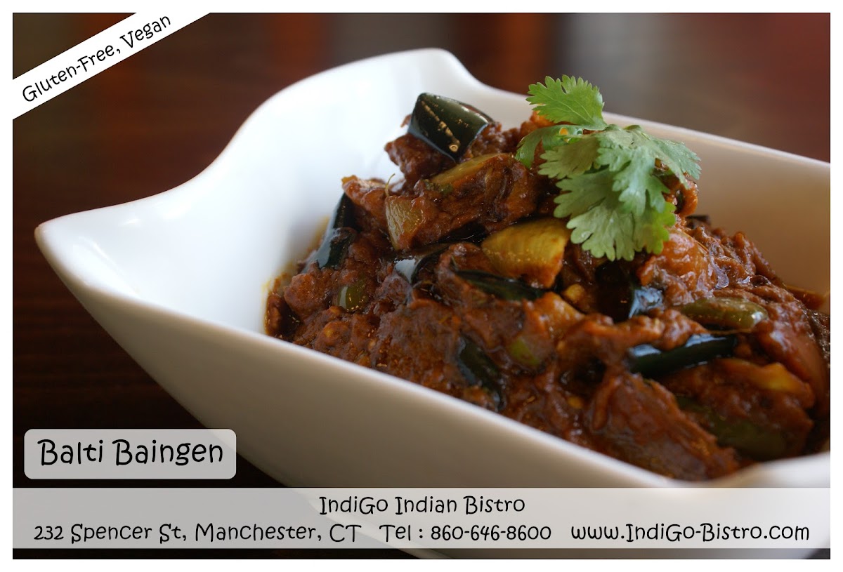 Gluten-Free at IndiGo Indian Bistro