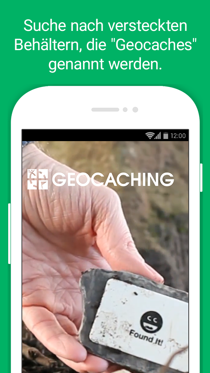 Android application Geocaching® screenshort