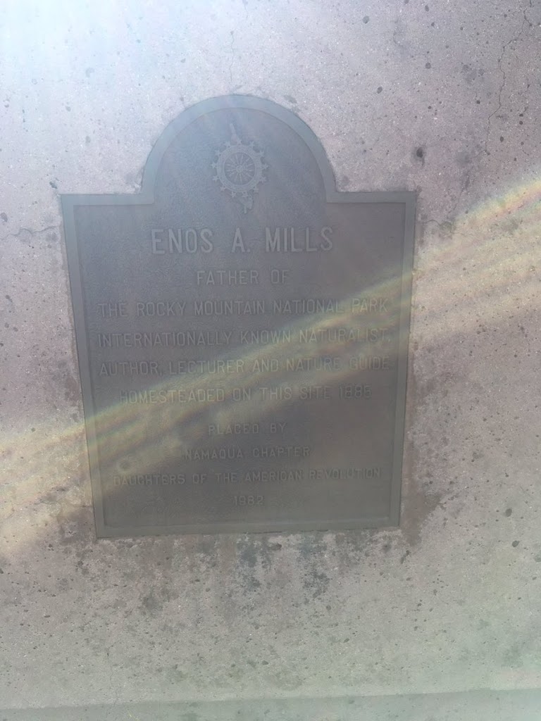 Read the Plaque - Enos A. Mills