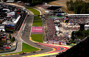 Racers at Spa-Francorchamps.
