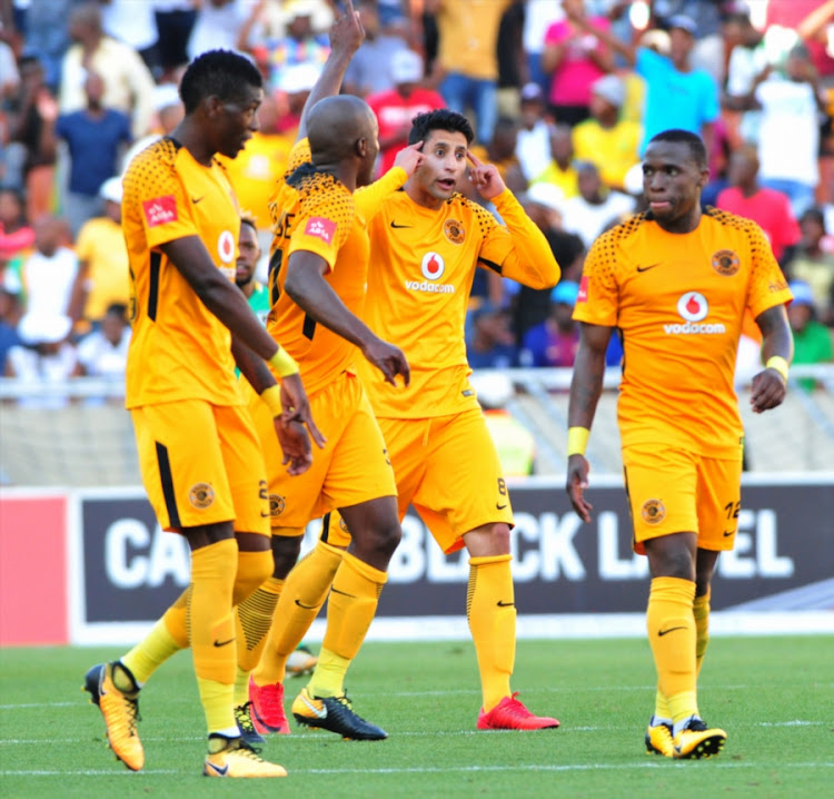 Leonardo Castro of Kaizer Chiefs celebrates after scoring a goal to make it 2-1 during the Absa Premiership match against Baroka FC at Peter Mokaba Stadium on January 21, 2018 in Polokwane, South Africa.