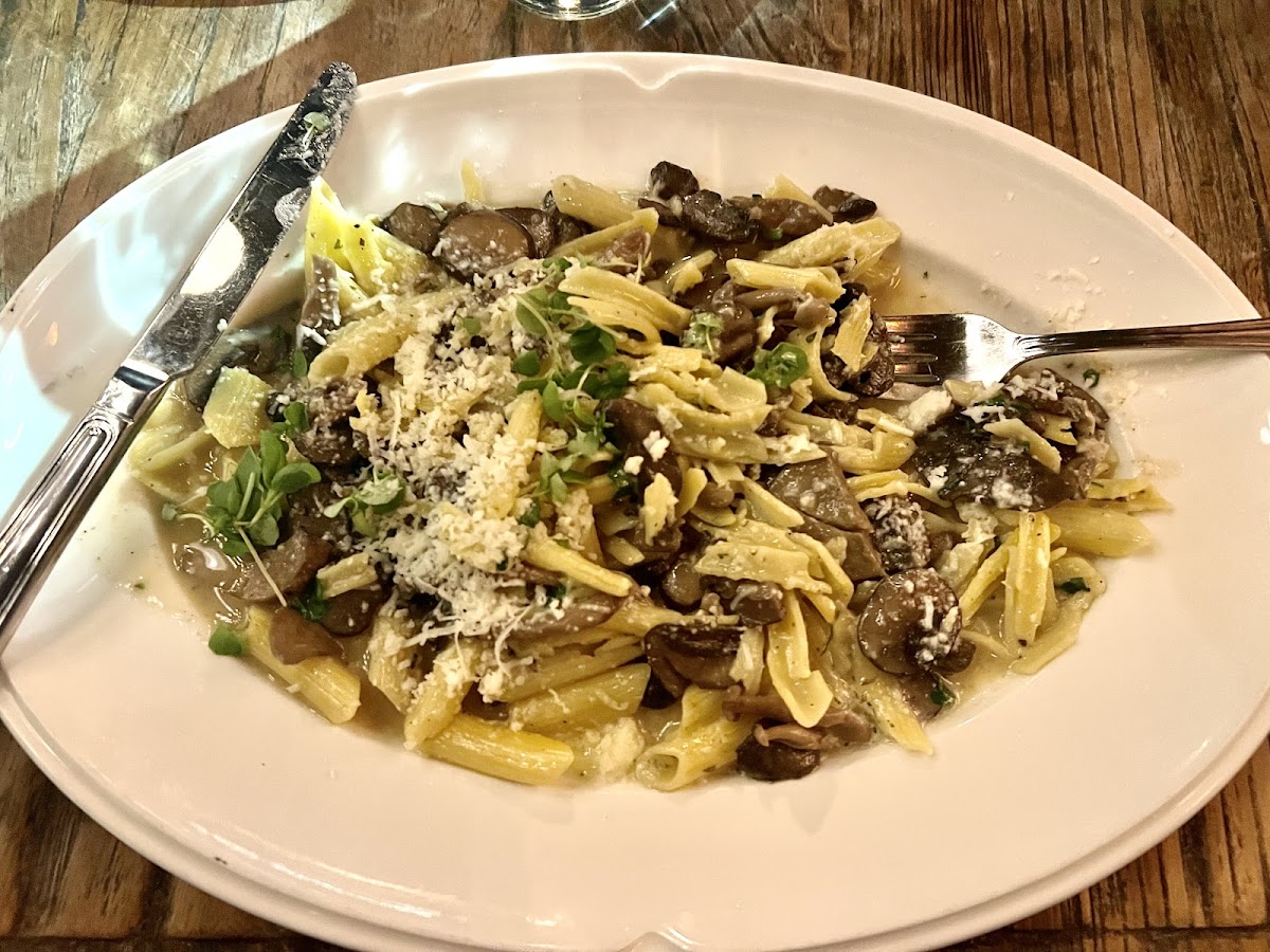 Gluten-Free Pasta at Louie Bossi's Ristorante Bar Pizzeria