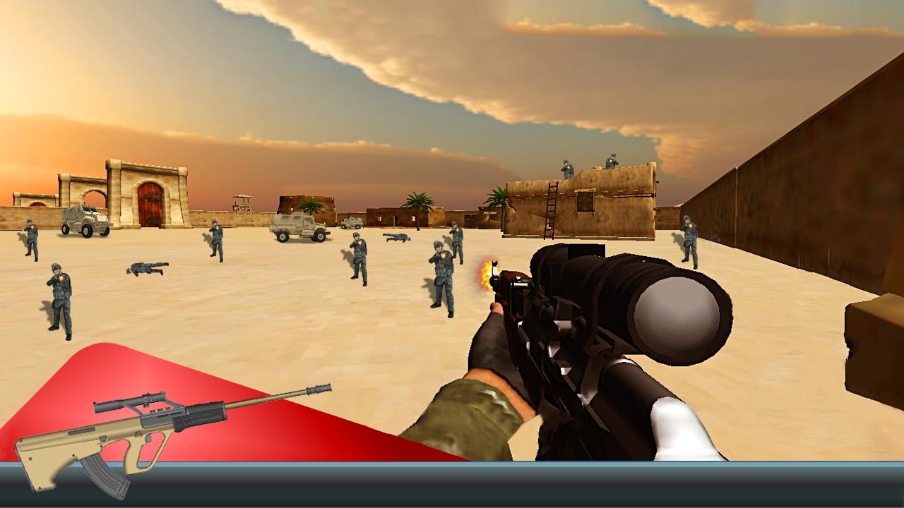 Android application Operation Desert Storm screenshort