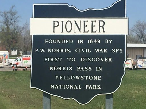 PIONEERFOUNDED IN 1849 BYP.W. NORRIS, CIVIL WAR SPY FIRST TO DISCOVER NORRIS PASS IN YELLOWSTONE NATIONAL PARK   Submitted by Bryan Arnold @nanowhiskers  
