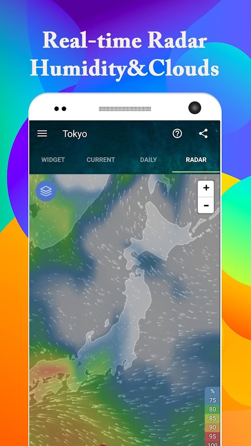 Rainy day Weather Forecast Radar- прогноз погоды — приложение на Android