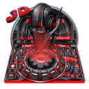 ダウンロード 3D Red Black Robot Keyboard Theme をインストールする 最新 APK ダウンローダ