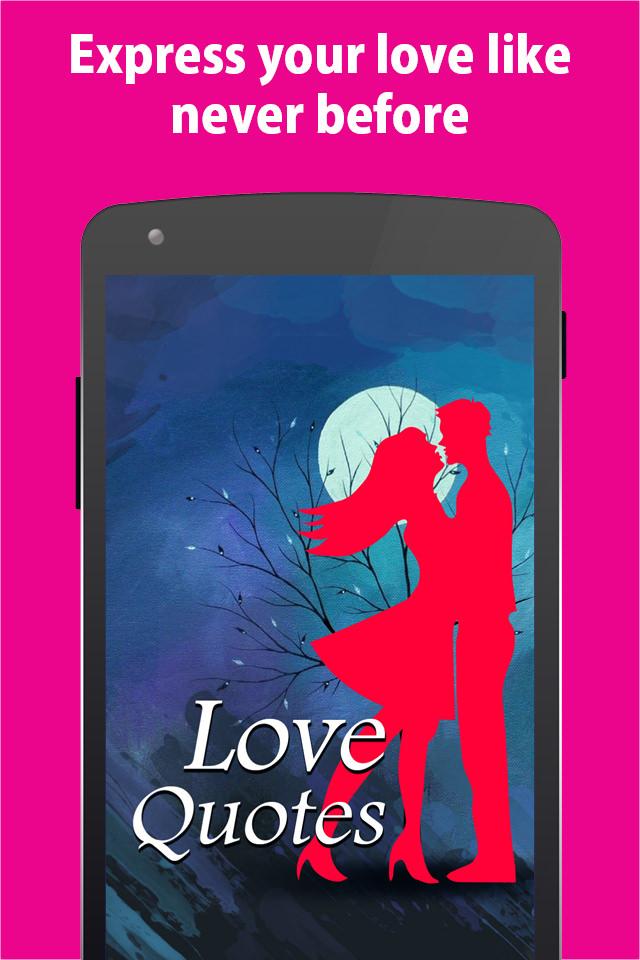 Android application Love Quotes, Romantic Messages screenshort